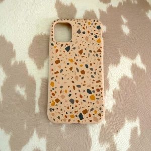 Pela seashell terrazzo phone case for iPhone 11